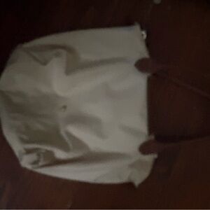 Longchamp Elegant Cream Tote/purse